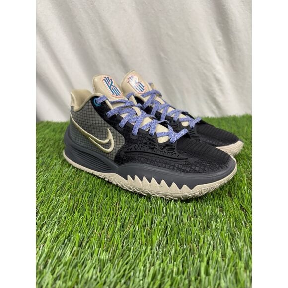 NEW Size 5 Nike Kyrie Low 4 Men Shoes Black Rattan DK Smoke Grey CW3985-003